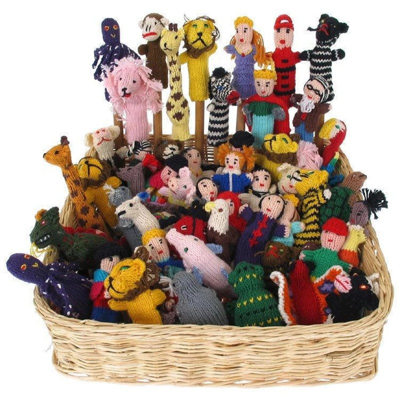 EARLY STIMULATION FOR CHILDREN, HANDMADE TOYS FROM PERU, LOT OF 50 UNITS
