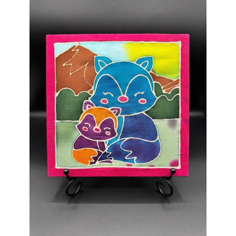 Hand Painted Silk Art