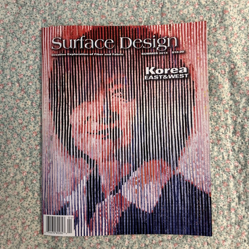 Surface Design Magazines-Creative Exploration Of Fiber And Fabric.Lot Of 3 2014. gallery