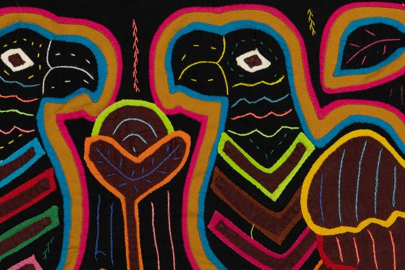 Gossip Parrot Panama Mola gallery