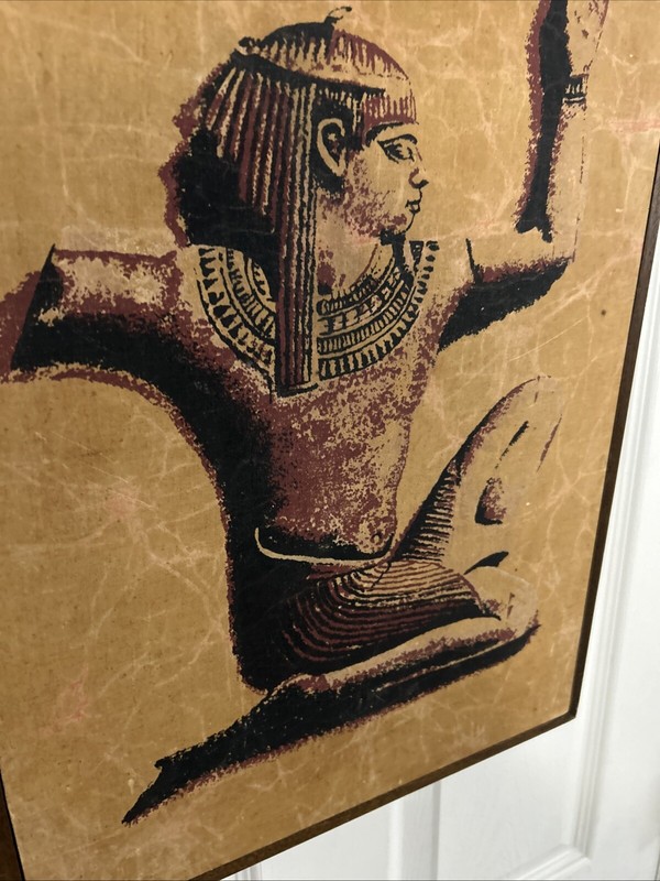Vintage The Art of Batik Rare & Original Handmade In Taiwan Canvas On Wood 22x15 gallery