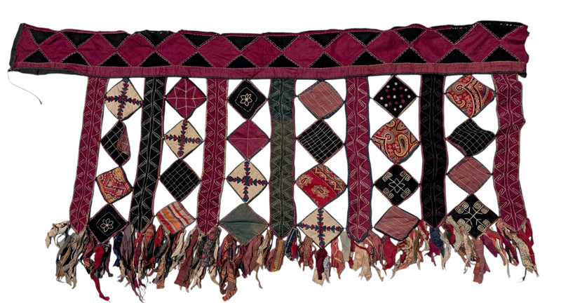 Turkman Side Camel Panel Hanging Turkmenistan Mid 20th century
