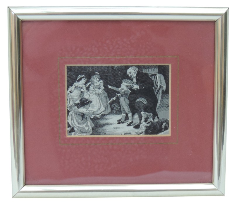 Cash’s of Coventry Silk Woven Pictures – Colin Maillard (Blind Man’s Buff)