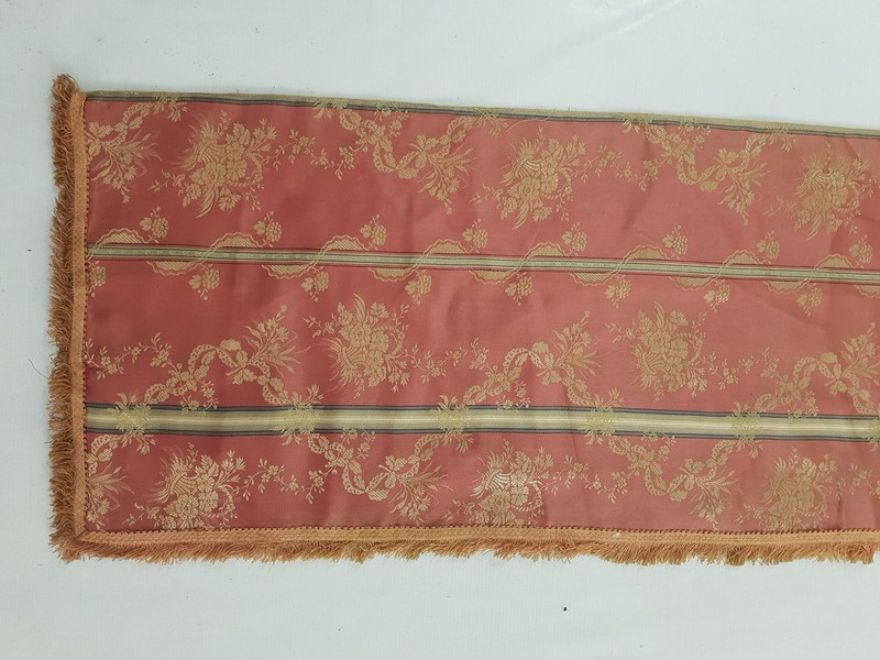 Vintage French Brocade Floral Panel 280x155cm gallery