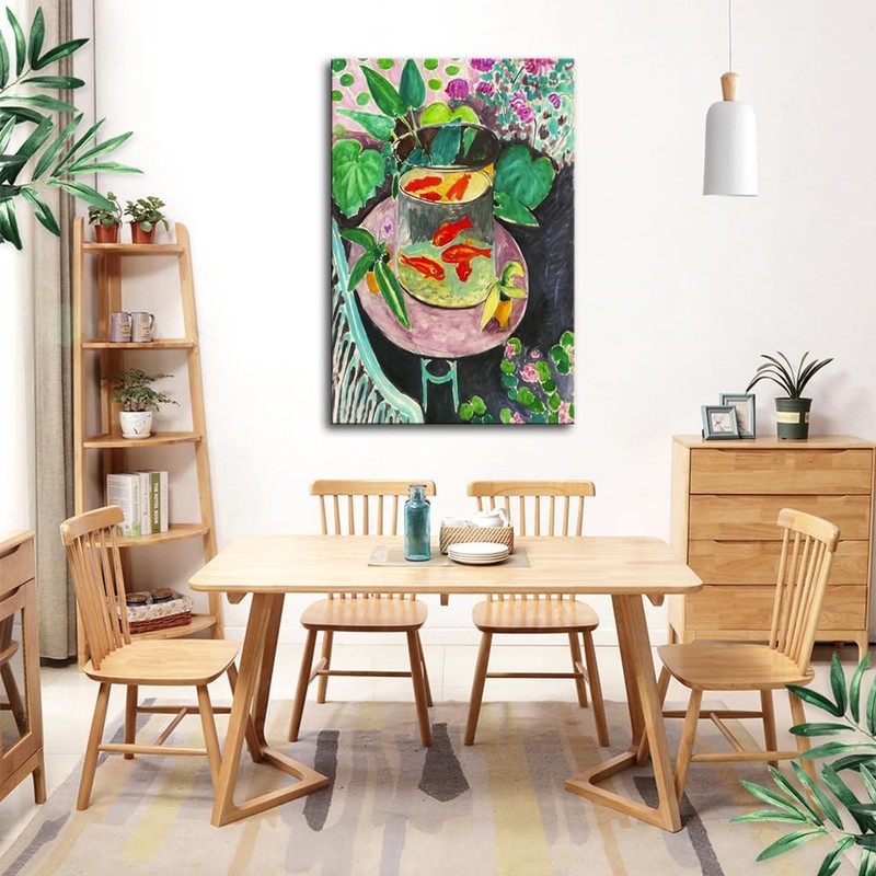 Large Henri Matisse Goldfish Painting Art Print Framed Matisse Goldfish Wall ... gallery