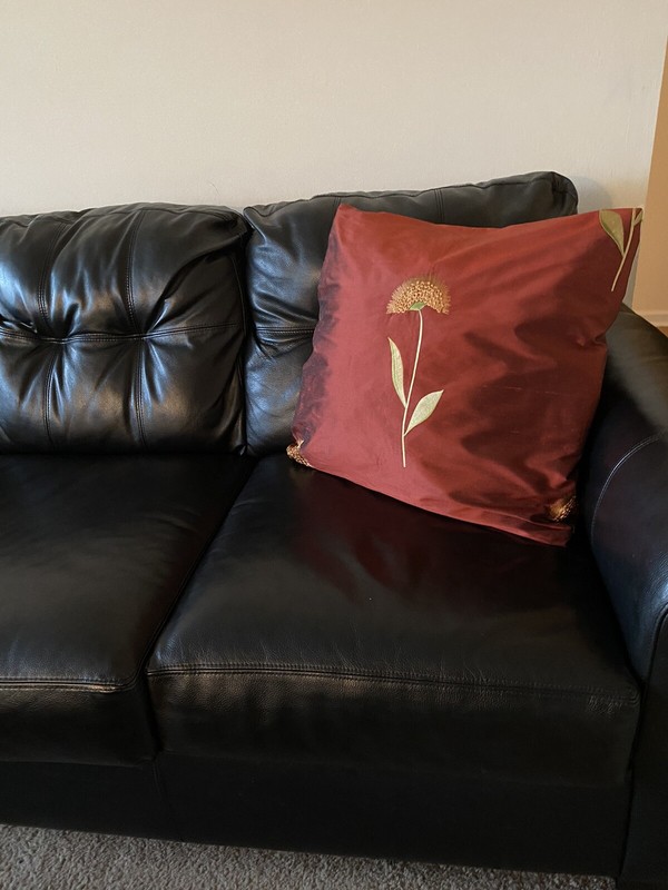 Luxury pillow cover 20x20 Inches. 100% silk .Handmade. Double Sided. gallery
