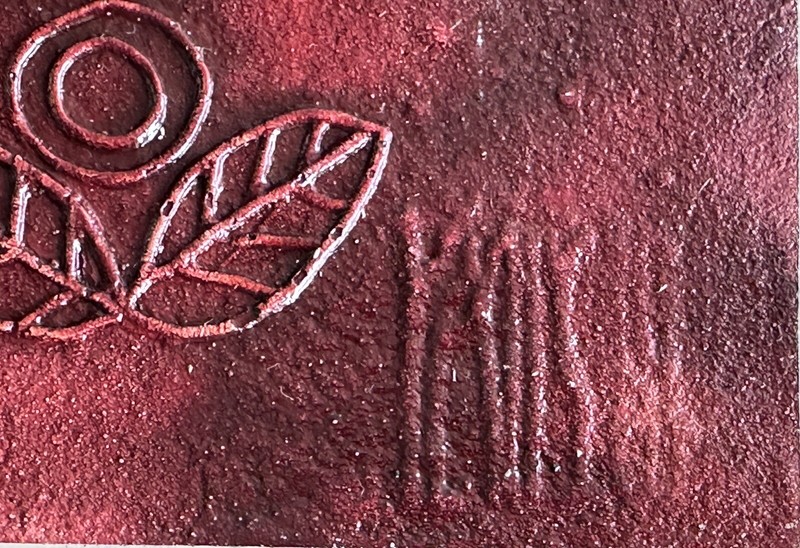Birds Mid Century Leather Tooled gallery