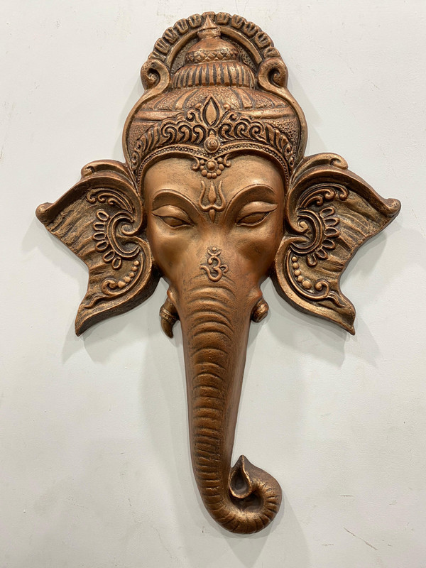 3D Ganesha Mural, Ganesha Wall Hanging, 3D Wall Hanging, 3D Wall Mural Art