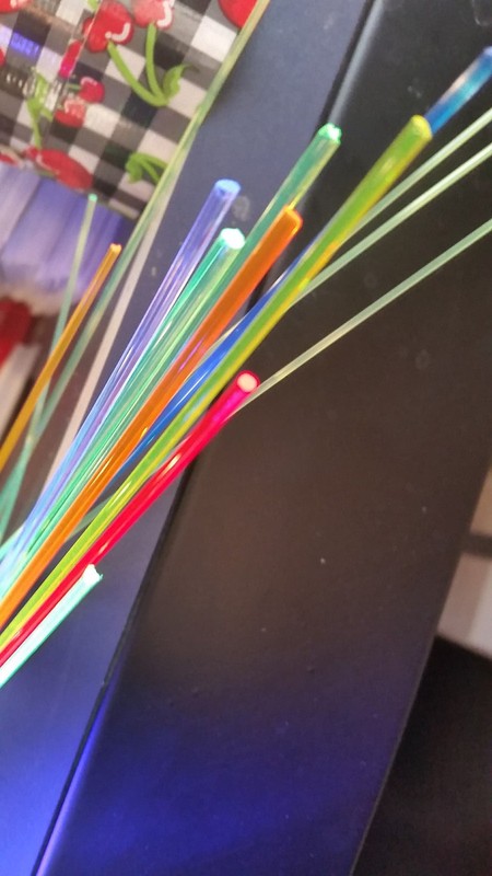 🚥Fiberoptic rods sight fiber optic bright .060 .040 mm 6 colors crafts