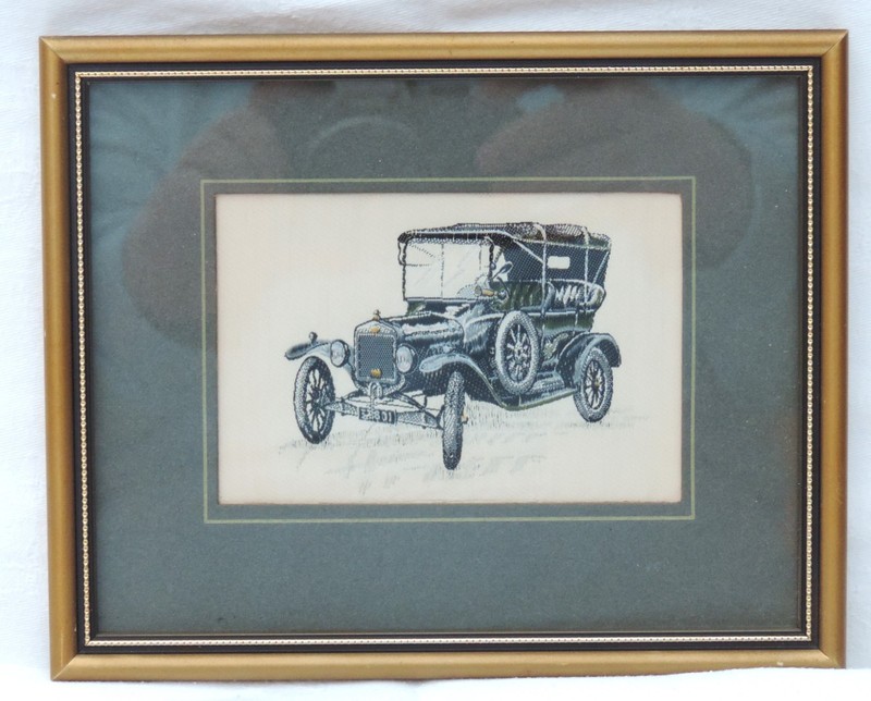 Cash’s of Coventry Woven Silk Picture – Transportation – Model T Ford