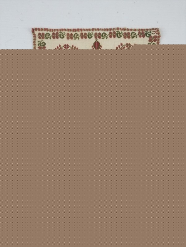 Antique Palestinian Tatreez Hand Embroidered Floral Textile Panel 15x10inch