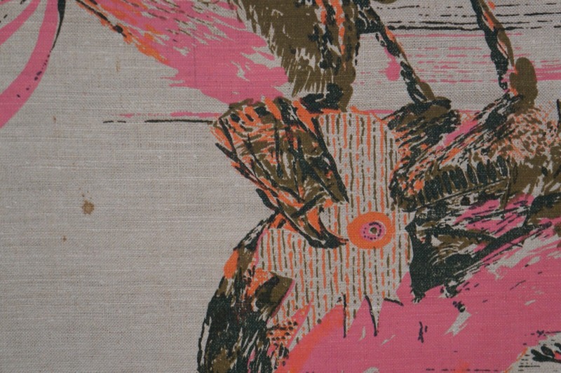Tom Tru Robert Bushong Raymor Chanticleer Rooster Cock Linen Tapestry Art 40" gallery