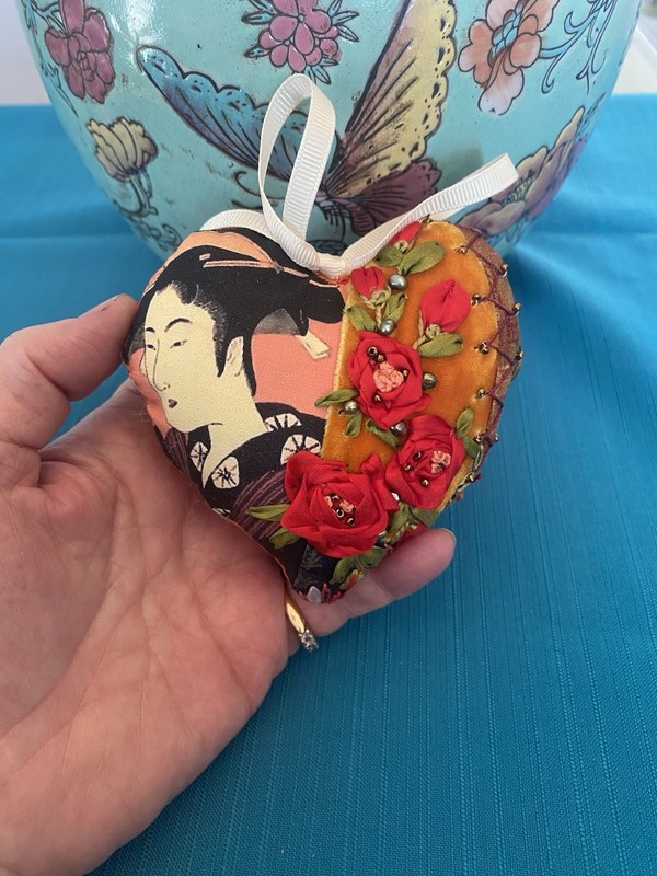 Embroidered Heart
