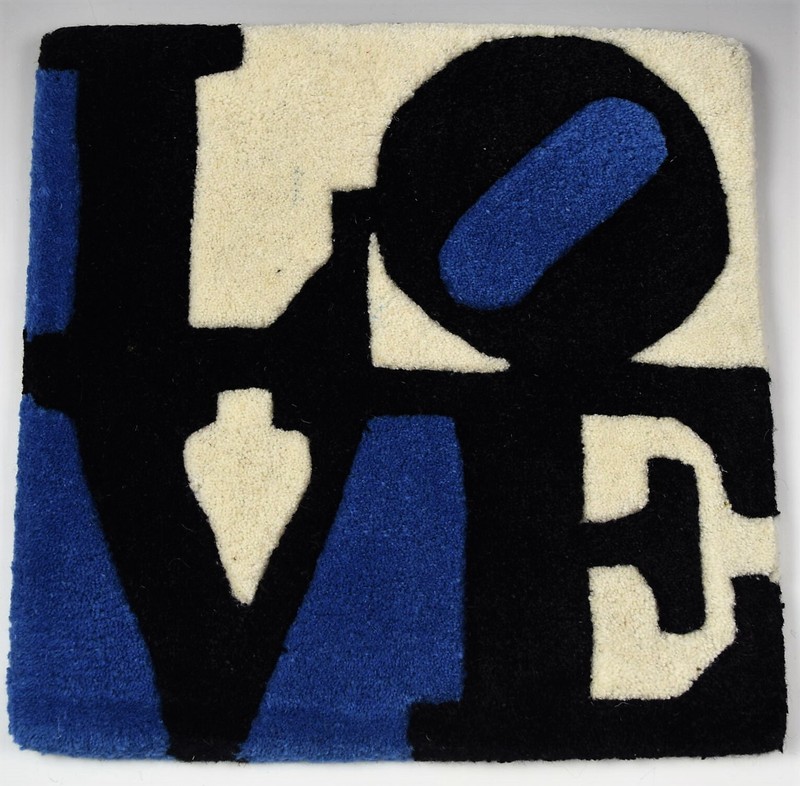Robert Indiana Love Rug