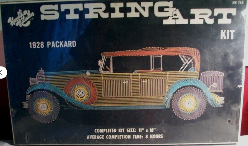 1928 Packard String Art Kit