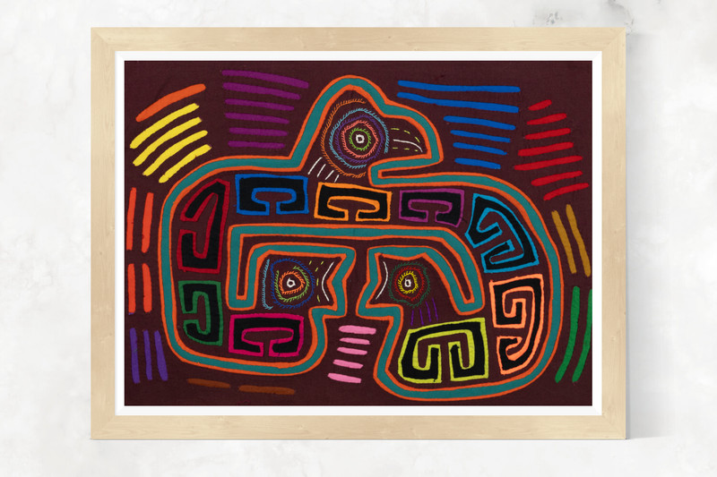 Mother Hen Panama Mola gallery