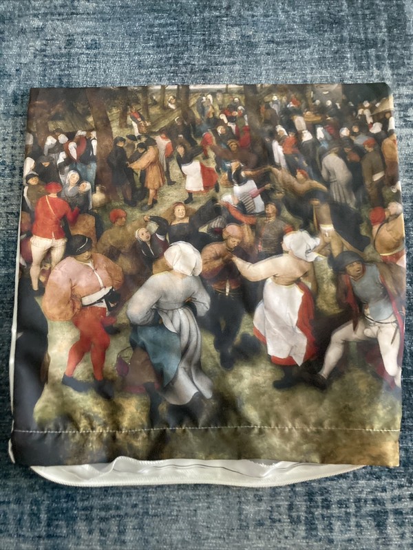 Pieter Bruegel The Wedding Dance. Pillow Covers. (2)