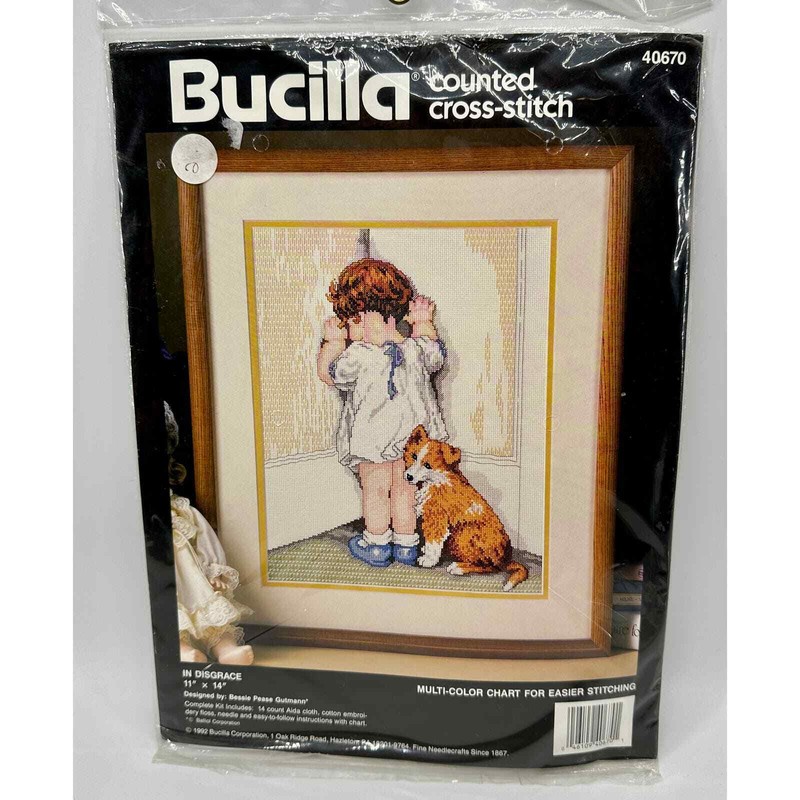 Bucilla # 40670 Cross Stitch ~ In Disgrace ~ NEW