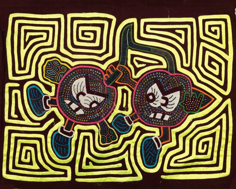 Dancing M&M Panama Mola