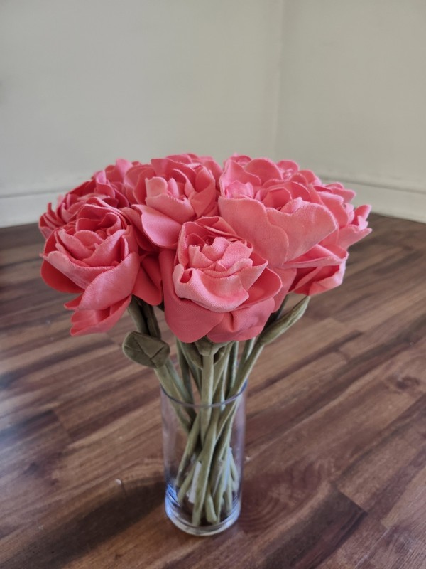 2025 CJ Hendry Flower Market pink peony Flower NYC gallery