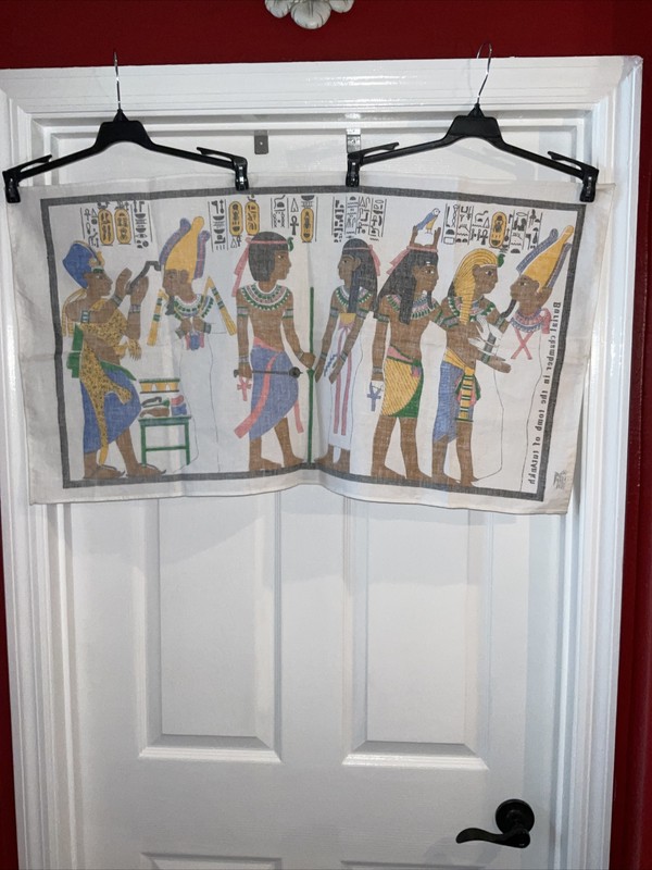 large hand towel or art Egyptian burial chambers tomb of TUTANKH gallery
