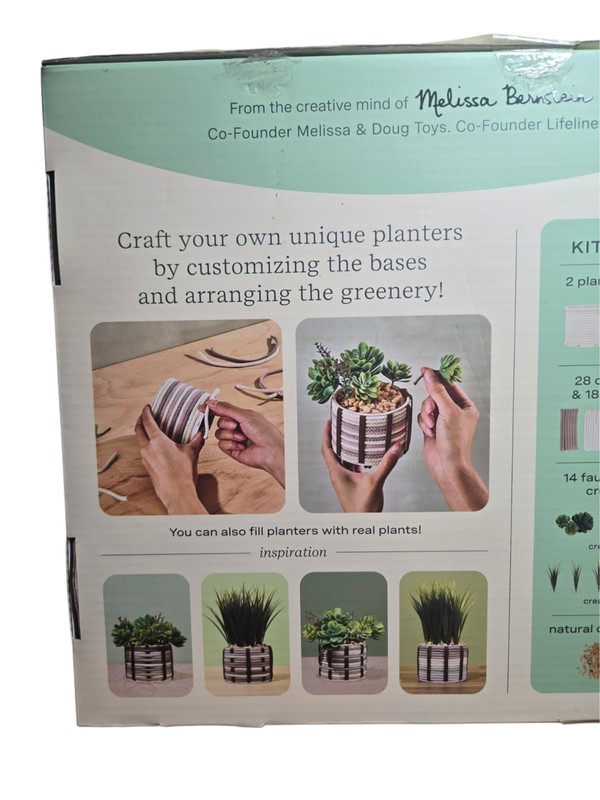Lifelines FlowCrafts Cord-Wrapped Planters gallery