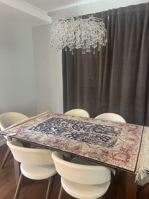 Best Gift 2M Tree Of Life Handmade Nuts 100% Silk Fine Turkish Rug Artist Signed gallery