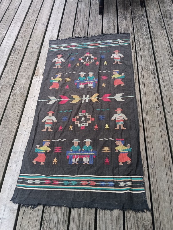 Vintage Textile Hanging