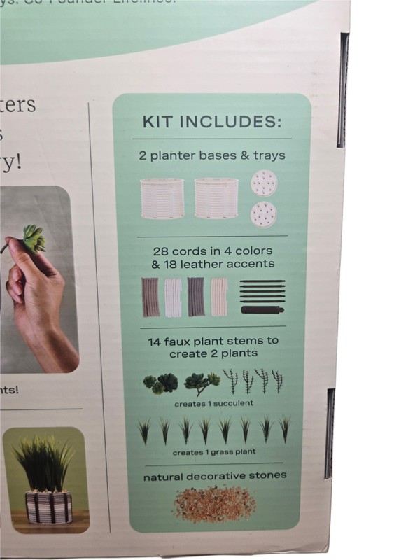 Lifelines FlowCrafts Cord-Wrapped Planters gallery