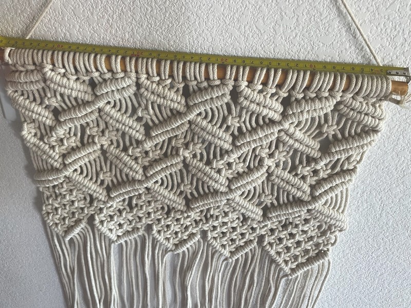 Whistler Macrame Wall hanging Wood weaving Tapestry textile Fiber Art Home Decor gallery