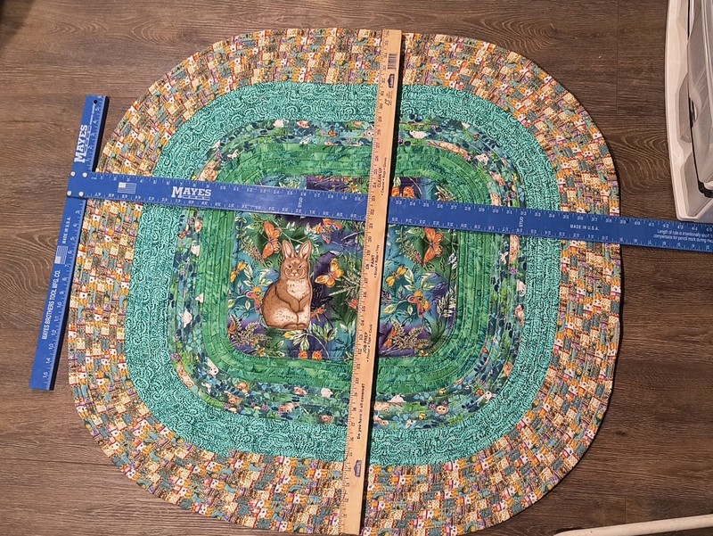 Bunny Rabbit Washable Rug Art Easter gallery