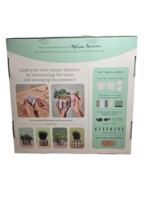 Lifelines FlowCrafts Cord-Wrapped Planters gallery