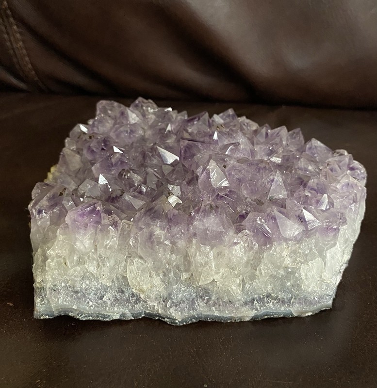 Natural Amethyst Cluster 5.5” X 4”