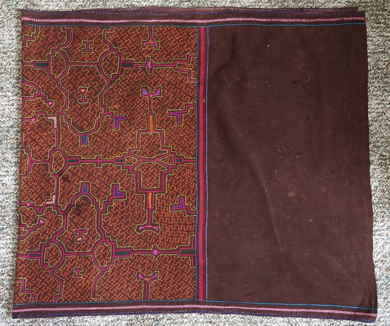 CHAKRUNA AYUHUASCA DESIGN TEXTILE CRYSTALLINE STRUCTURE SHIPIBU INDIANS PERU gallery