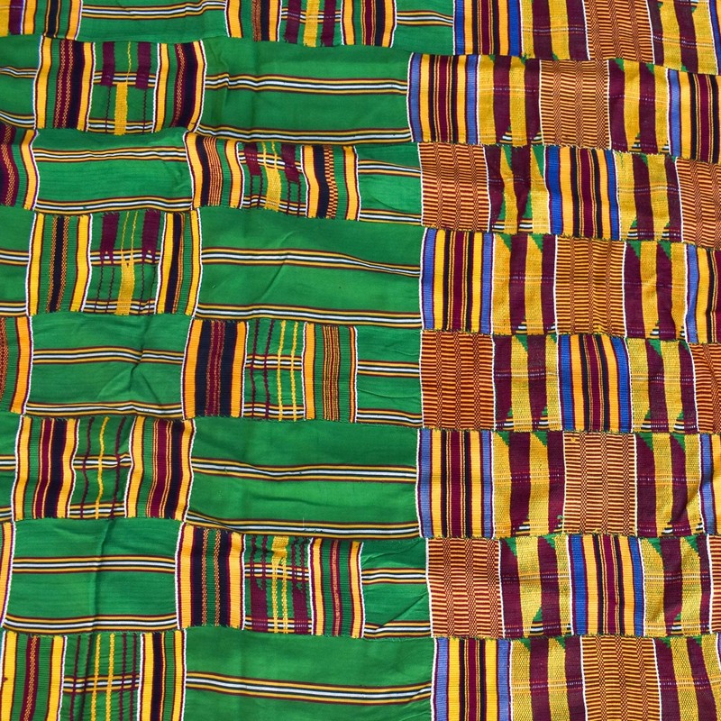 Kente Cloth Women's Ghana 70x44 Inch gallery