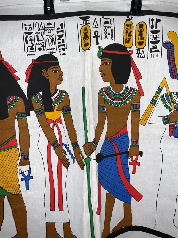 large hand towel or art Egyptian burial chambers tomb of TUTANKH gallery