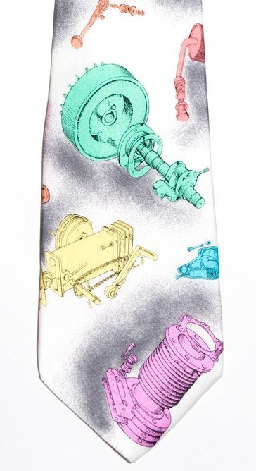 RICHARD WILSON 'Fuel Pump', 2000 Sculptor Cultural Ties Necktie Ltd Ed. #176/300 gallery