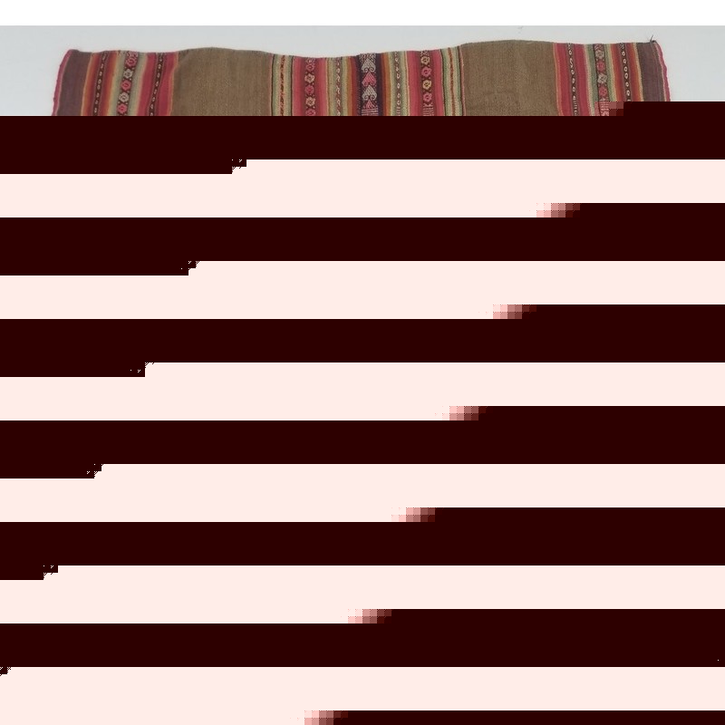 Vintage Traditional Peruvian Handwoven Tribal Textile 107x104cm