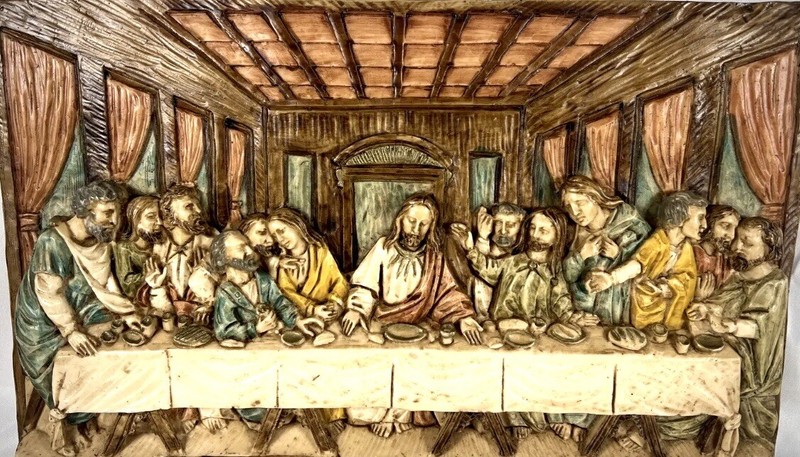 Last Supper Vintage Italy