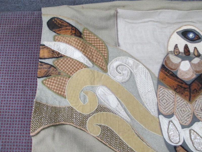 vintage HELEN WEBBER 63x35 TAPESTRY WALL ART 4/50 gallery
