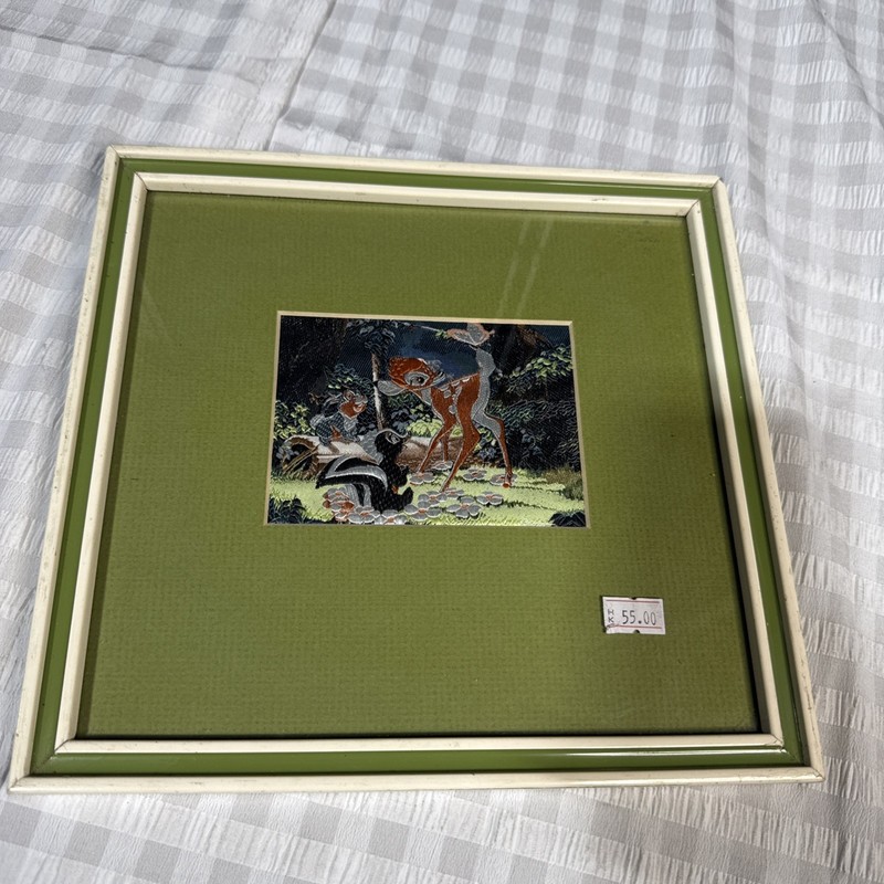 Vintage, Cash’s Woven Pictures Collectors Silks – BAMBI