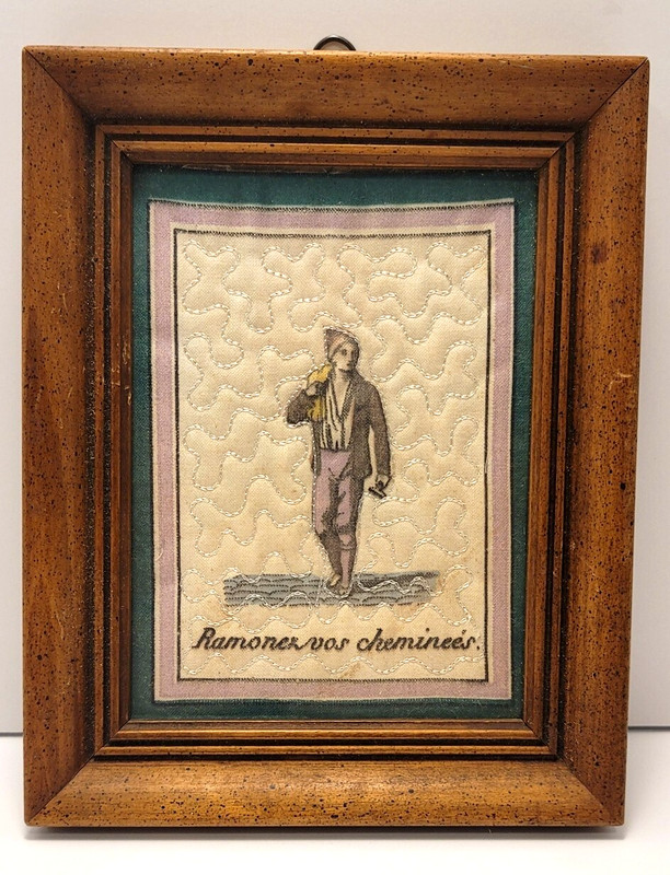 Vintage Trapunto Embroidery Art Ramonez Vos Cheminees » Sweep Your Chimneys»
