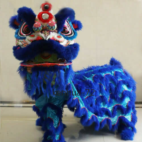 Chinese Foshan Lion Dance Mascot Costume Huang Feihong South Lion / Reseda 醒狮 gallery