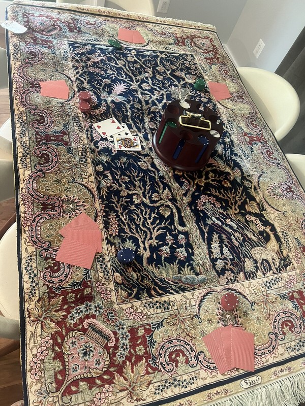 Best Gift 2M Tree Of Life Handmade Nuts 100% Silk Fine Turkish Rug Artist Signed gallery