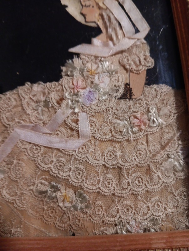 Antique Ribbon Lady Art gallery