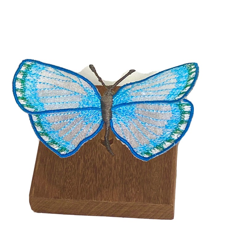 Butterfly Sculpture Art – Embroidery