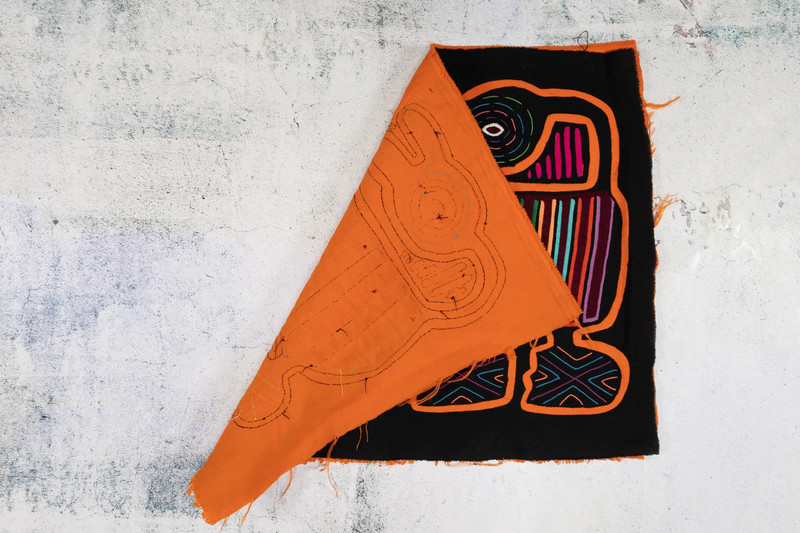 Black and Orange My Way or the Highway Mola gallery