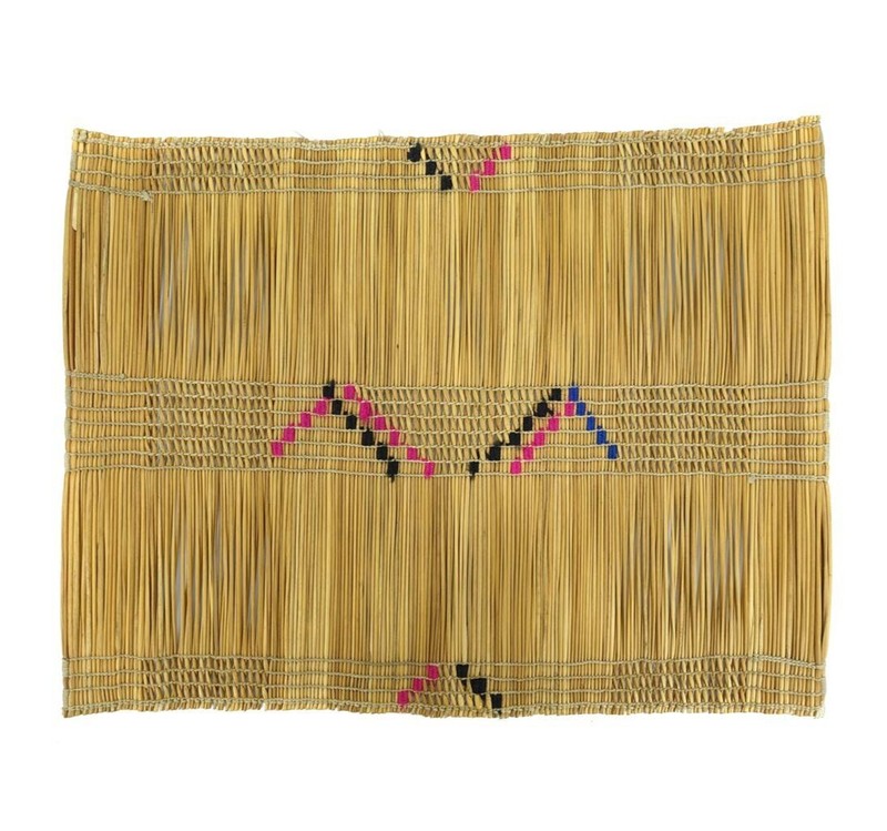 Zulu Embroidered Izithebe Placemat South Africa