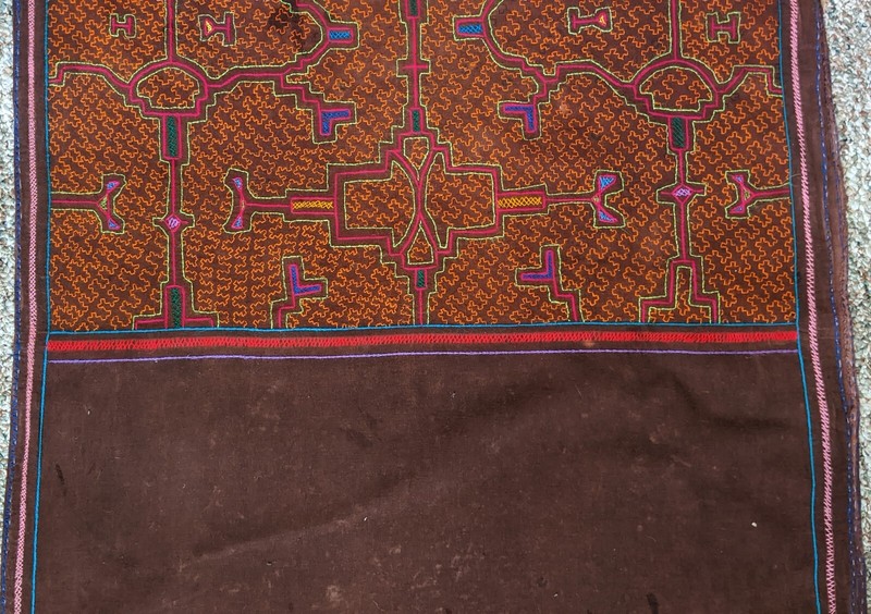 CHAKRUNA AYUHUASCA DESIGN TEXTILE CRYSTALLINE STRUCTURE SHIPIBU INDIANS PERU gallery