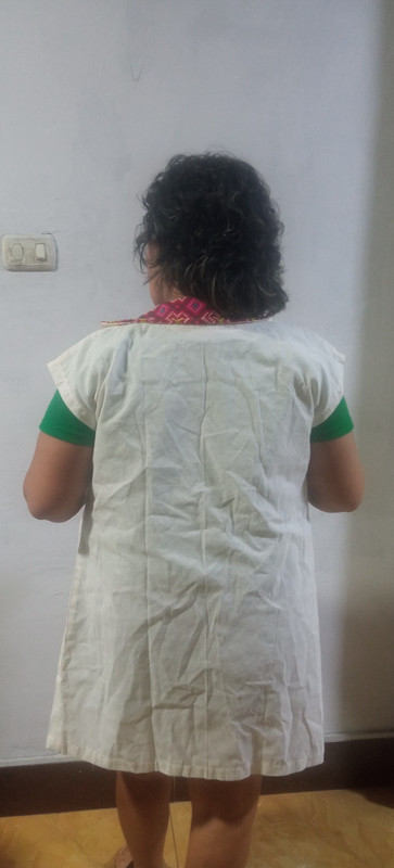 Shipibo Native blouse adorned with embroidery cloth (tocuyo cloth) gallery